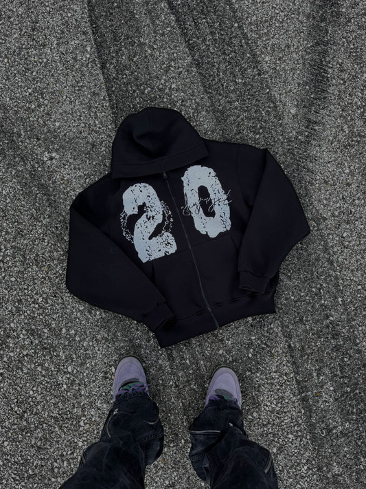 "20" ziphoodie